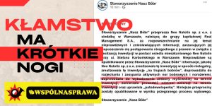 ⚖️ KŁAMSTWO MA KRÓTKIE NOGI – NAWET JEŚLI UDAJE „WALKĘ O PRZYRODĘ”! ⚖️
